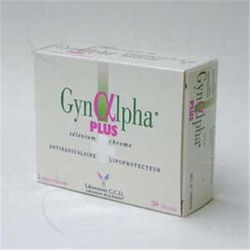 GYNALPHA PLUS CHROME, Gélule, complément nutritionnel antiradicalaire et lipoprotecteur. - bt 30