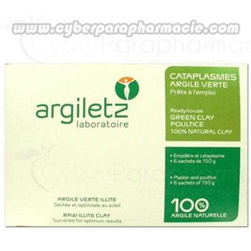 ARGILE VERTE CATAPLASME 36x25g (900g)
