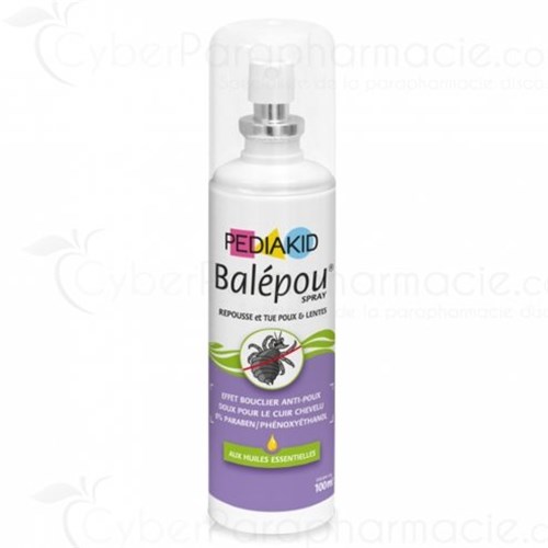 PEDIAKID, Balépou anti-poux et lentes, spray 100ml