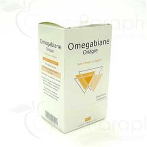 OMEGABIANE HUILE D'ONAGRE, Capsule, complément nutritionnel à base d'huile d'onagre. - bt 100