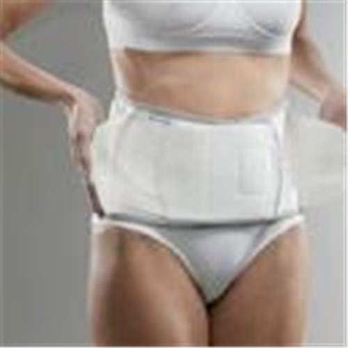 Lombacross ACTIVITY G2, enhanced lumbar support belt with hand-ventral password, height 26 cm. white, size 1 - unit