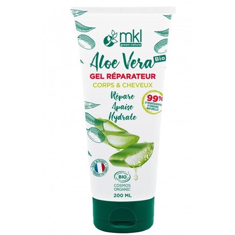 Aloe Vera Body and Hair Repair Gel 200ml - certified BIO