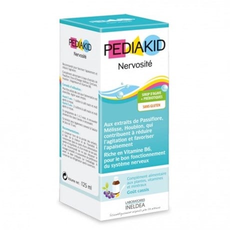 PEDIAKID nervousness, syrup, food supplement for plants, minerals and vitamins. - Fl 125 ml