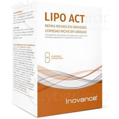 LIPO ACT, Weight Control Meals high in fat, 90 tablets