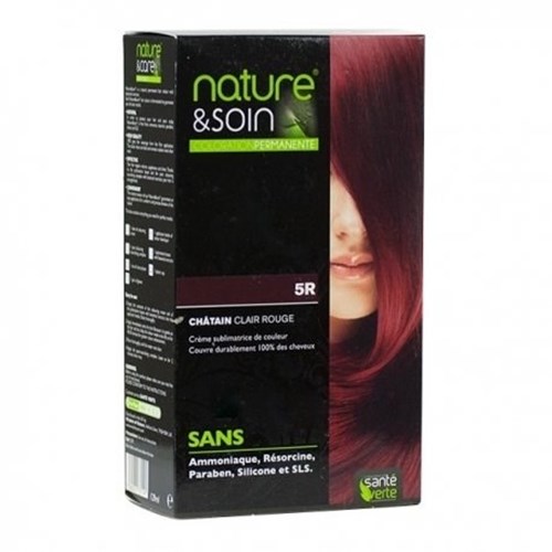 NATURE & SOIN coloration 5R chatain clair rouge