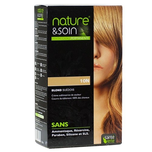 NATURE & SOIN color 10N swedish blond
