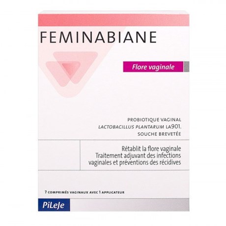 FLORE VAGINAL 7 COMPRIMES VAGINAUX FEMINABIANE PILEJE