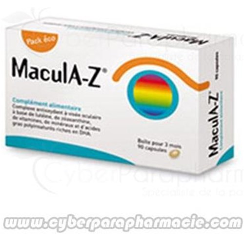 MACULA Z Complément alimentaire antiradicalaire à visée oculaire 30 capsules