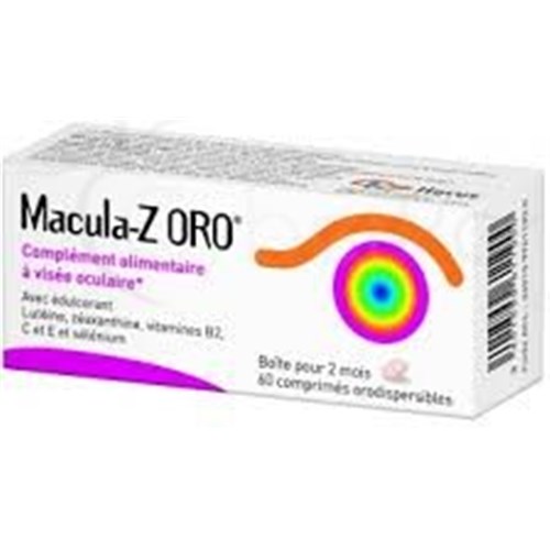 MACULA Z ORO Comprimé orodispersible, complément alimentaire antioxydant oculaire. - bt 60