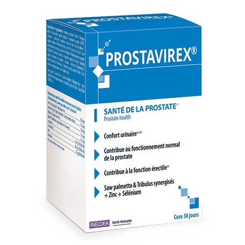 PROSTAVIREX, Comprimé, complément alimentaire à visée urinaire. - pilulier 60