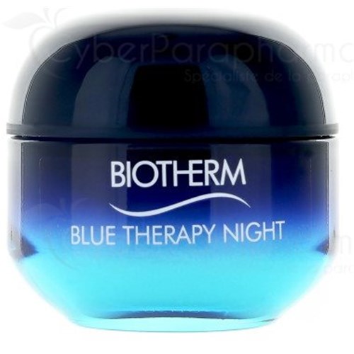 BLUE THERAPY NIGHT, serum-in-oil anti-âge nuit, 50ml
