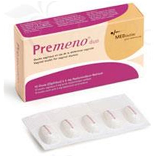 PREMENO DUO, Ovule lubrifiant humidifiant et régénérant à l'acide hyaluronique. - bt 10