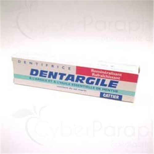 DENTARGILE, Pâte dentifrice à l'huile essentielle de menthe. - tube 100 g