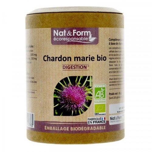 Chardon Marie Bio 200 gélules
