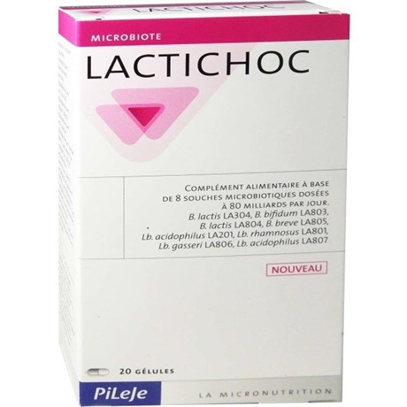 LACTICHOC 20 CAPSULES