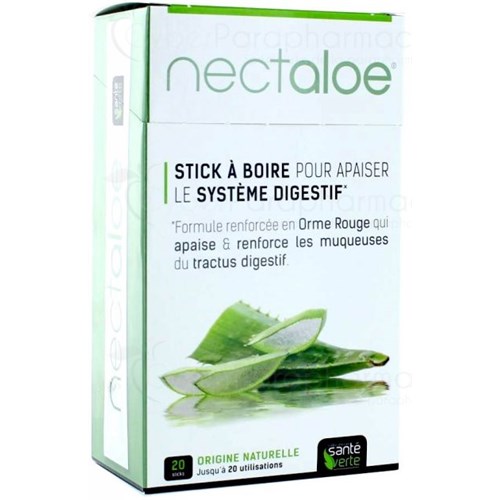 NECTALOE 20 Sticks de10 ml