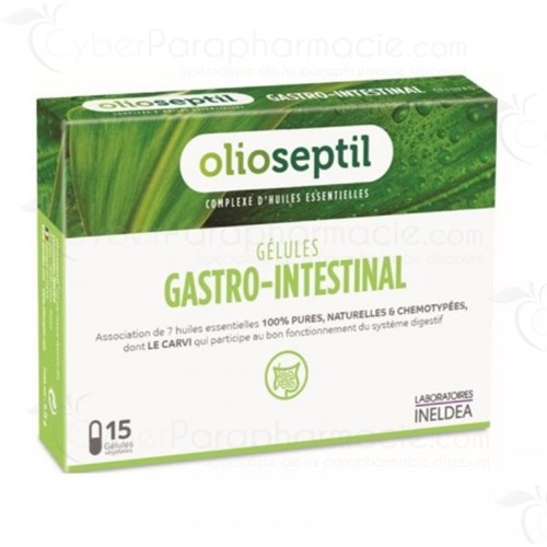 OLIOSEPTIL Gastro-Intestinal - 15 gélules végétales