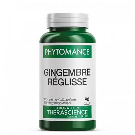 PHYTOMANCE GINGER - LICORICE 90 capsules Therascience