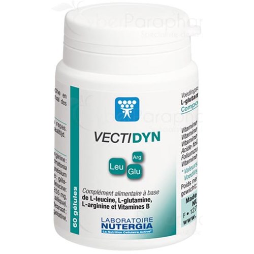 VECTIDYN, Gélule, complément alimentaire à base d'acides aminés et de vitamines. - bt 60
