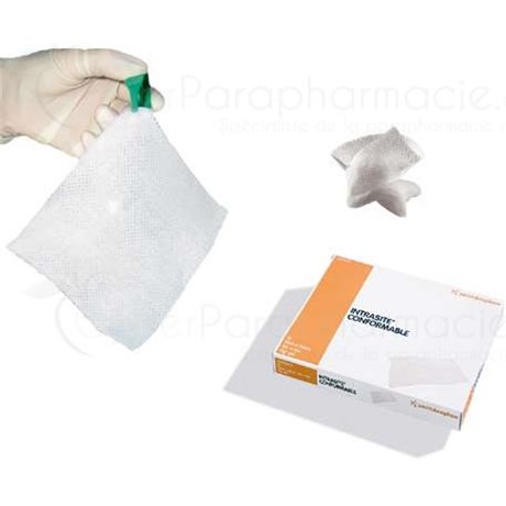 INTRASITE CONFORMABLE, hydrogel wound dressing 10 cm x 20 cm - 10 bt