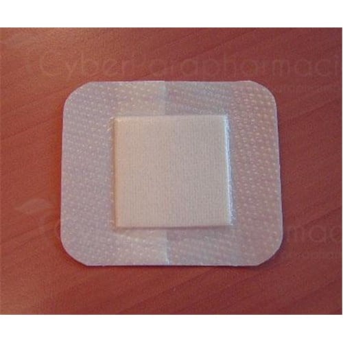 Mepilex Border EM, dressing hydrocellular very absorbent, extramince to sticky edges. 4 cm x 5 cm (ref. 281020) - bt 10