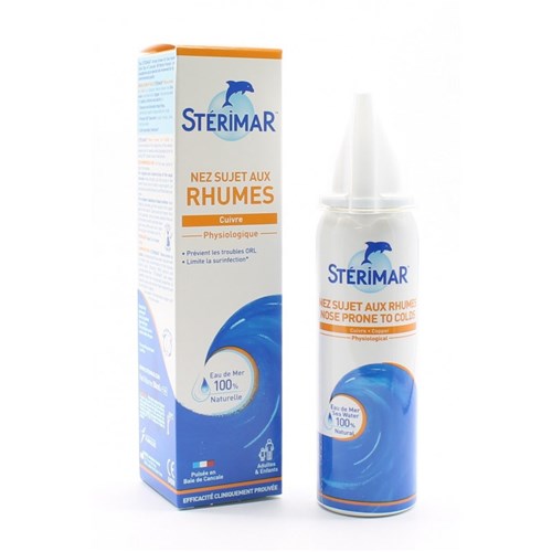 STERIMAR COPPER Stérimar Nose Subject to Colds Spray fl 100 ml
