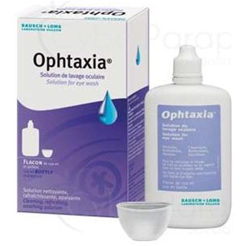 OPHTAXIA, ophthalmic solution for eye wash. - Fl 120 ml