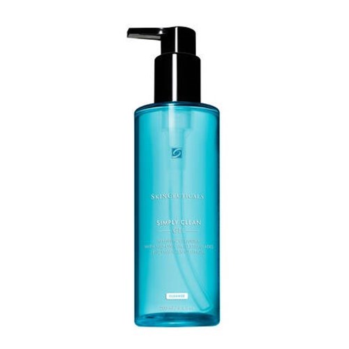 SIMPLY CLEAN Purifying cleansing gel, cleanses and refines the skin texture by stimulating enzymatic exfoliation 200 ml SkinCeuticals
