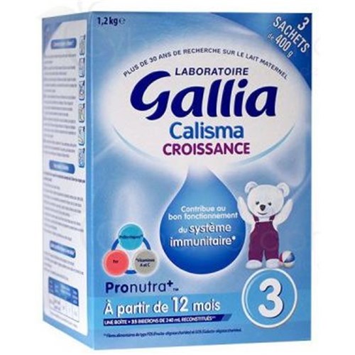 GALLIA CALISMA GROWTH 3 x 400g = 1.2 KG