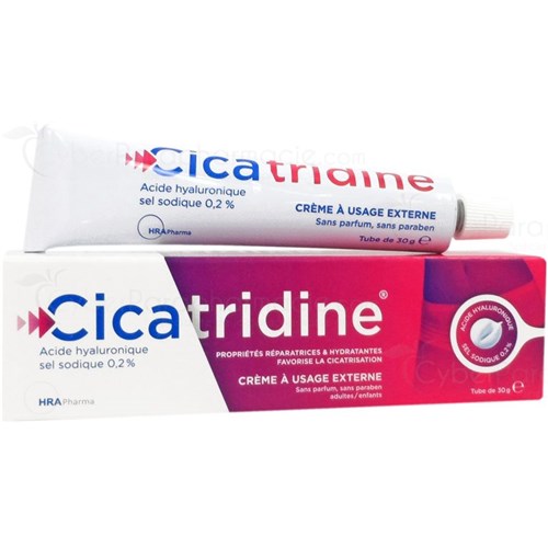 CICATRIDINE, Crème à l'acide hyaluronique 0,2 %. - tube 30 g