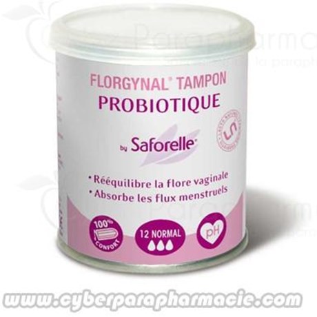 FLORGYNAL BY SAFORELLE 12 Tampons normals by Saforelle ant