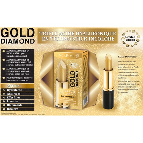 EXTRA PURE GOLD DIAMOND Stick lèvre 5ml
