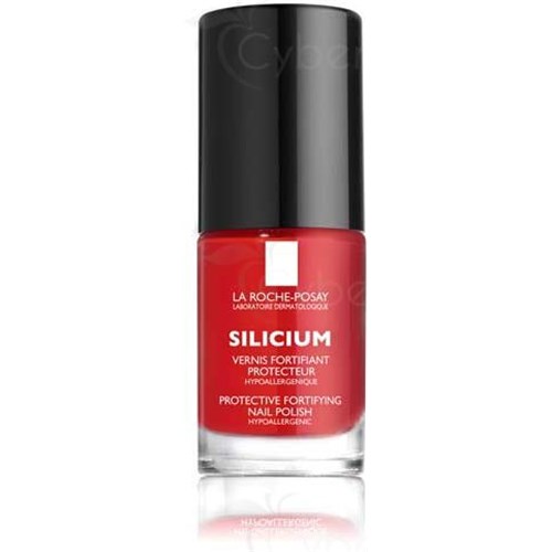 Roche Posay SILICON POLISH, Nail strengthening and protective silicon. red, No. 24 - 6 fl oz