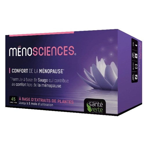 Menosciences Confort de la ménopause 45 comprimés