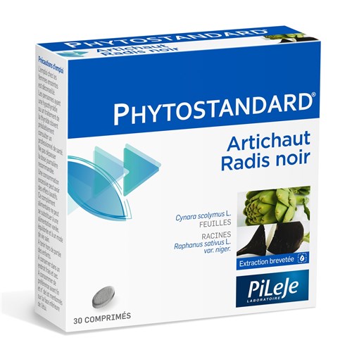 Phytostandard - Artichaut / Radis Noir 30 comprimés