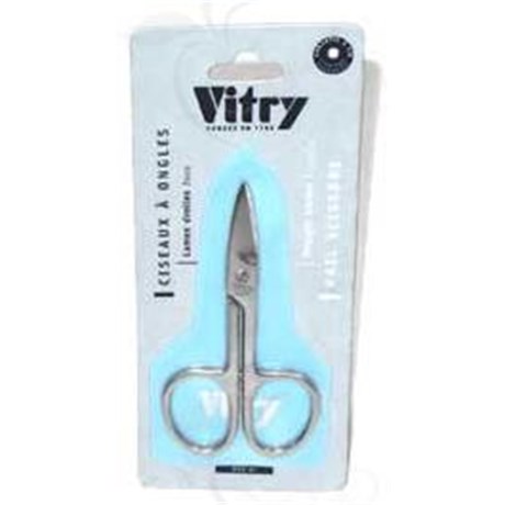 Vitry, Nail Scissors, foolproof. curved blades (ref. 08) - unit