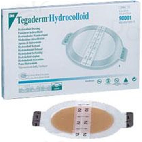 TEGADERM HYDROCOLLOID, Pansement hydrocolloïde stérile, adhésif. 17 cm x 20 cm - bt 10