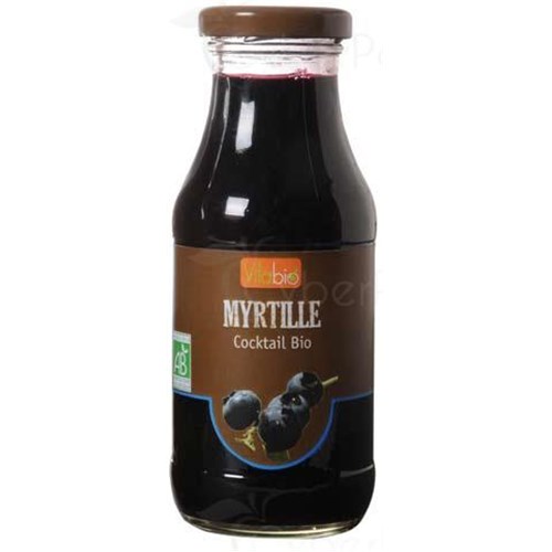 BLUEBERRY JUICE Vitabio PUR, Pure blueberry juice. - 50 cl bottle