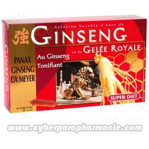 GINSENG and ROYAL JELLY 20 ampoules