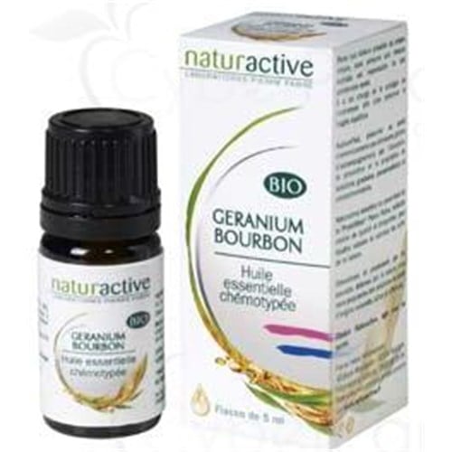 Naturactive ESSENTIAL OILS, Essential oil of geranium bourbon. - 5 fl oz