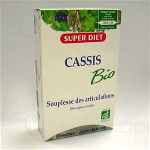 SUPERDIET FLUID EXTRACT CASSIS, Bulb oral fluid extract of blackcurrant. - Bt 20