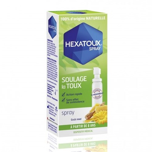 HEXATOUX Spray Goût miel 30 ml
