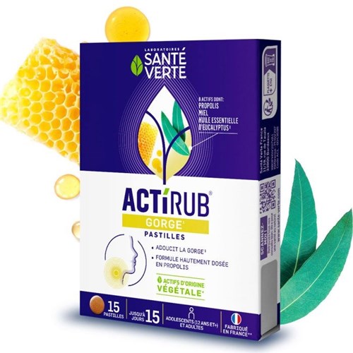 ACTI'RUB pastilles pour la gorge 15