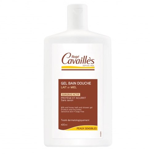 ROGE CAVAILLES MILK AND HONEY BATH AND SHOWER GEL 400ML