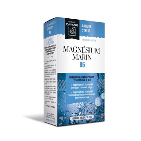 DAYANG MAGNESIUM TABLET B6, tablet, food, magnesium and vitamin B6 supplement. - Bt 30