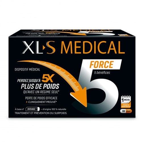 FORCE 5 180 MEDICAL XL-S CAPSULES
