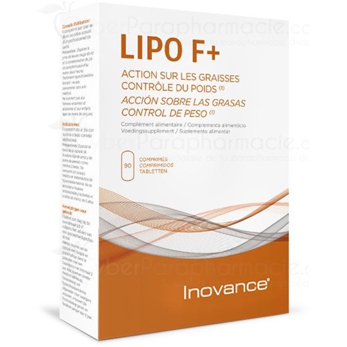 LIPO F +, Slimming action - Dynamized weight loss, 90 tablets