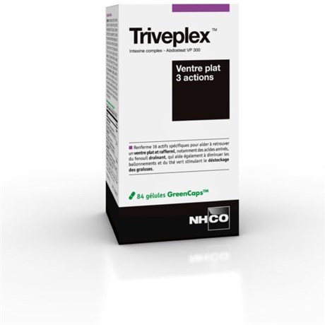 Triveplex, flat belly 3 actions, 84 capsules