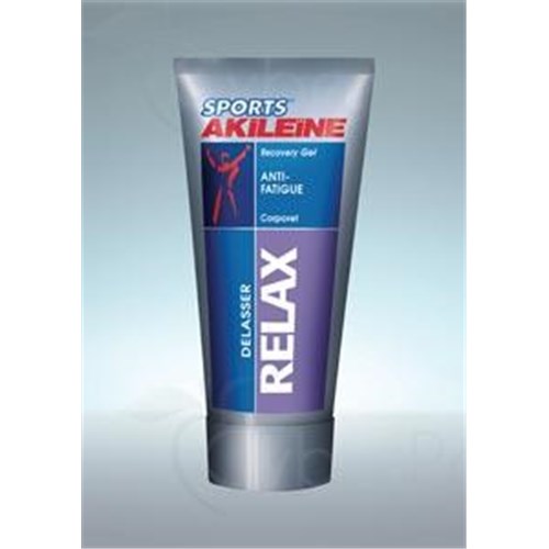 SPORTS AKILÉÏNE RELAX, Gel de massage corporel, relaxant antifatigue. - tube 75 ml