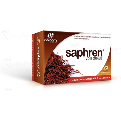 SAPHREN, Comprimé, complément alimentaire à l'extrait de safran. - bt 30
